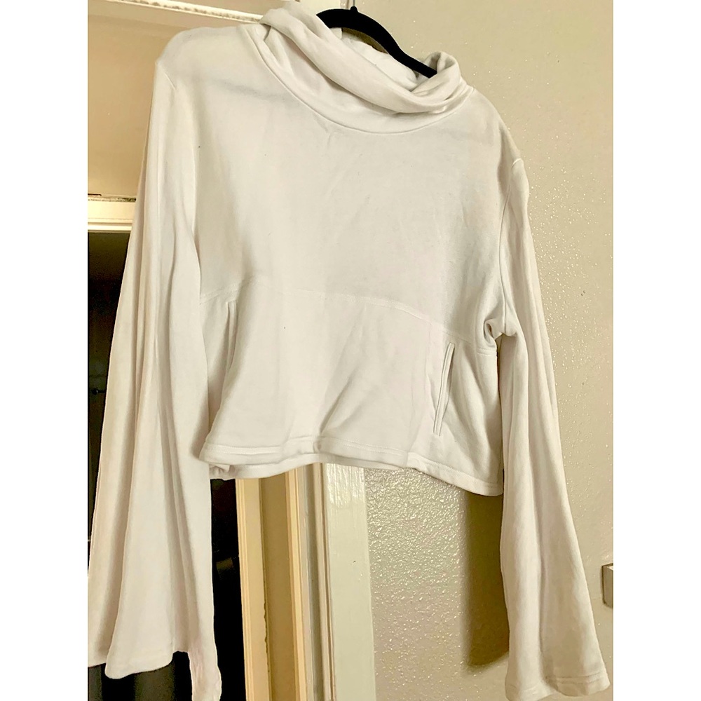 Free People Cropped Sweatshirt